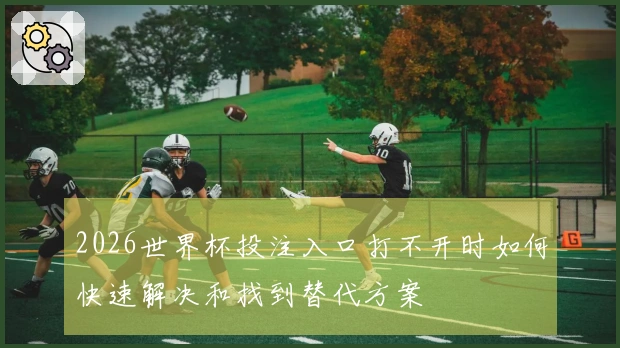 2026世界杯投注入口打不开时如何快速解决和找到替代方案